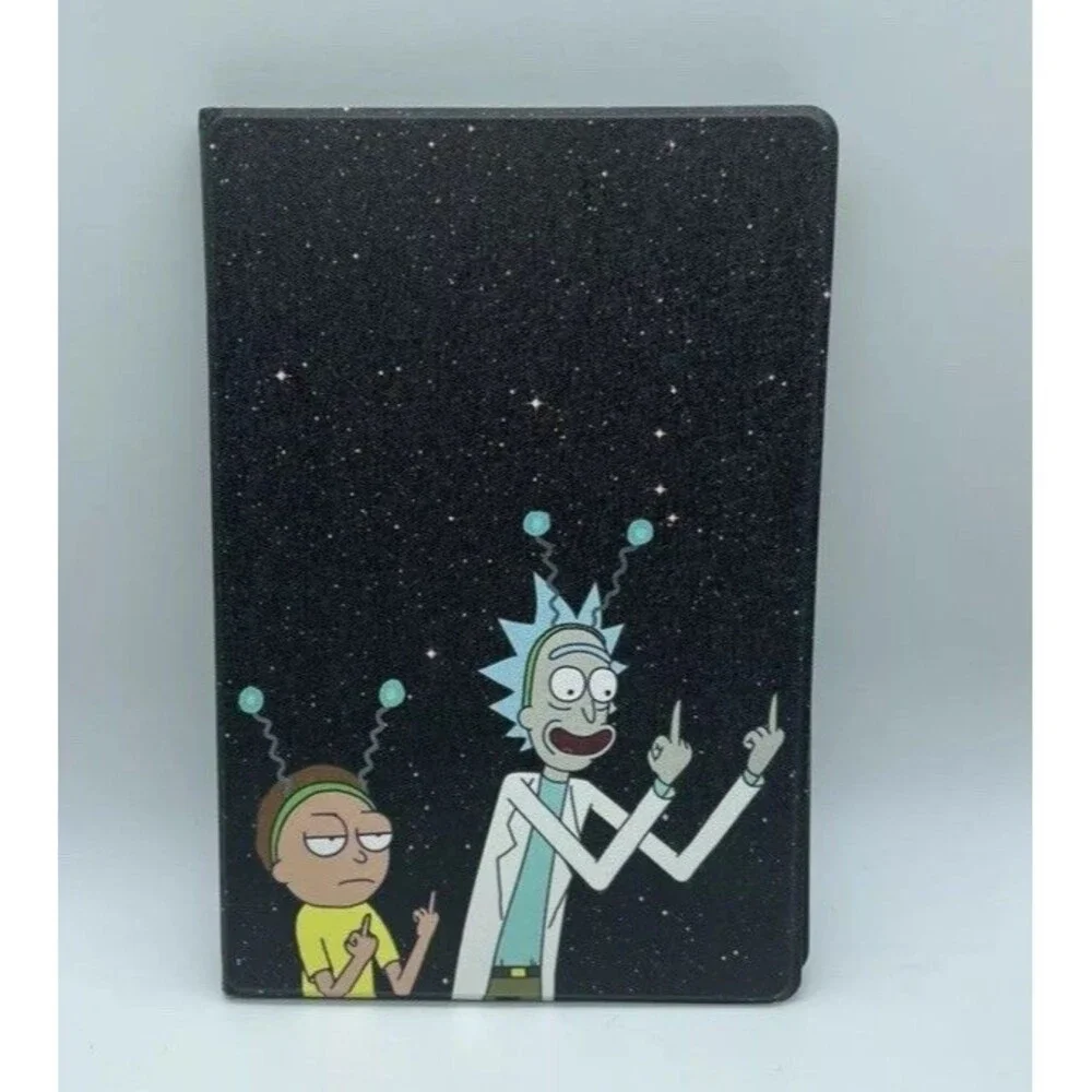 Case for Samsung Galaxy Tab S8 Plus/S7 Plus/S7 FE 12.4''  Rick Morty Cover